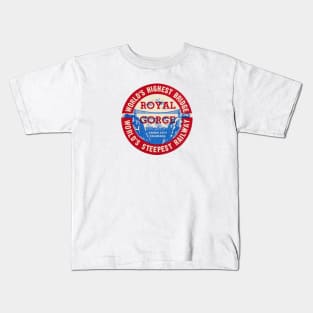 Royal Gorge of Canon City, Colorado Kids T-Shirt